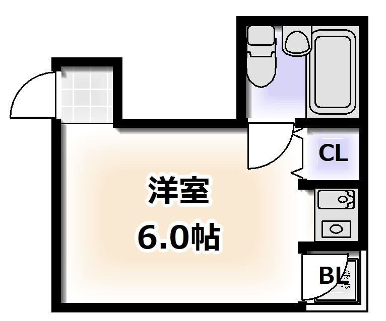 サンアビコ東マンションの間取り