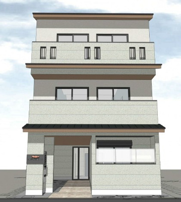 【外観パース】 | アドバンスコート四条堀川Ⅱ