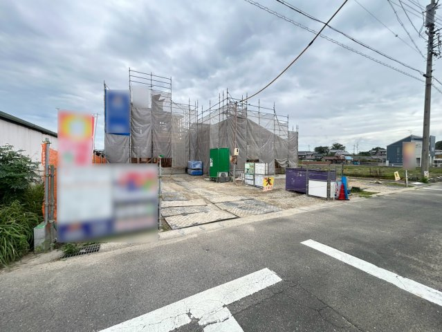 ブルーミングガーデン　一宮市北方町北方　全2区画分譲の外観|「現地（2026年10月5日）撮影」　
■全体写真　
■ヤマダ不動産　株式会社リライフ　