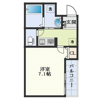 AILE柴島の間取り