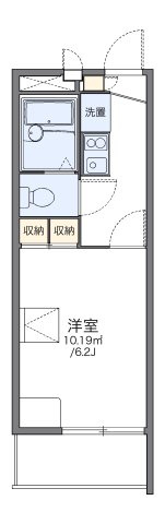 レオパレス太子橋の間取り