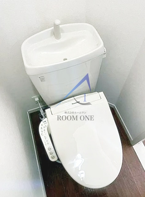 木津ハイツの収納|トイレです。