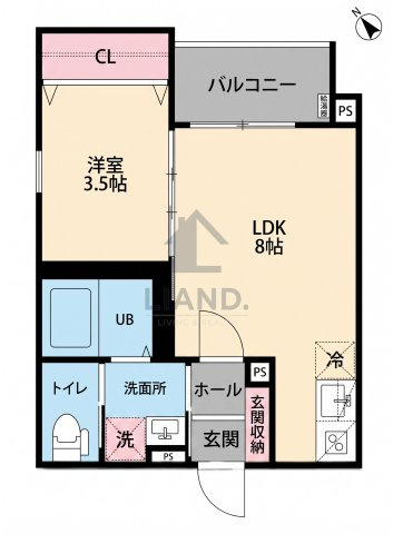 robot home井尻Ⅲ　三筑小学校区の間取り|robot home井尻Ⅲ