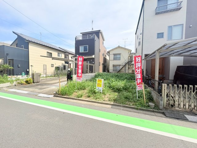 川越市三久保町　建築条件なし売地　西武新宿線『本川越駅』徒歩13分　【第一小学区】の外観
