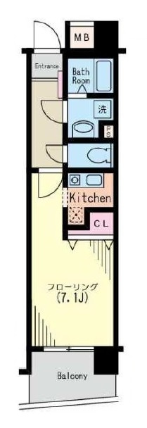 ルフェール文京の間取り|間取りです。