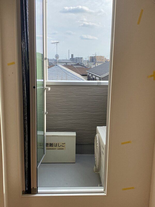 アベニール東柳田町(アベニールヒガシヤナギダチョウ)のバルコニー