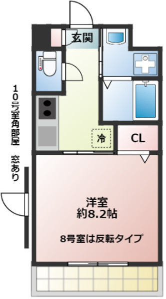 プロスペリタ大宮Sの間取り