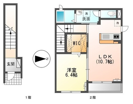 フェアリー大前　Ａ棟の間取り