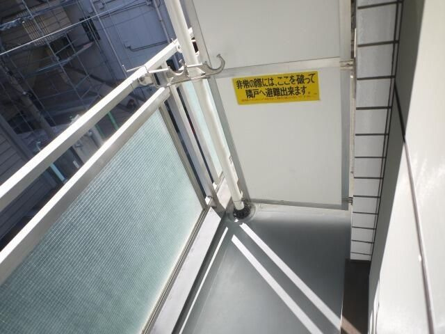 トップ本郷のバルコニー