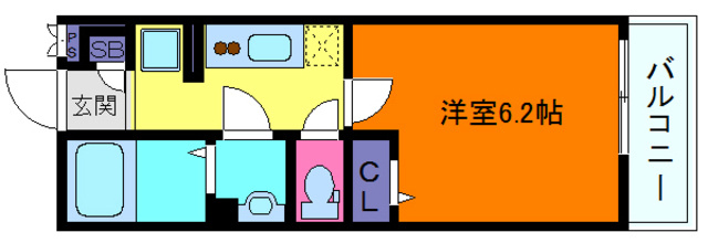 リブリ・クレール岡本の間取り