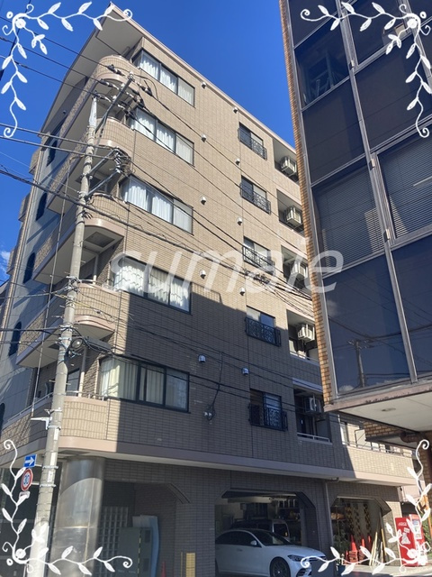 エクセレンス志村Ⅱの外観|RC造のマンションです。