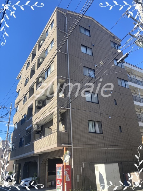 エクセレンス志村Ⅱの外観|RC造のマンションです。
