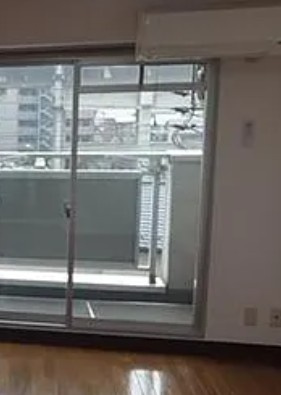 熊谷朝日第二ハイツのバルコニー