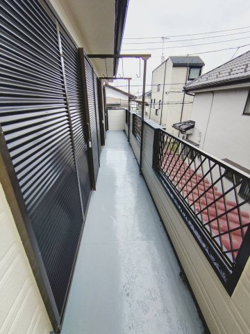 中古戸建のバルコニー