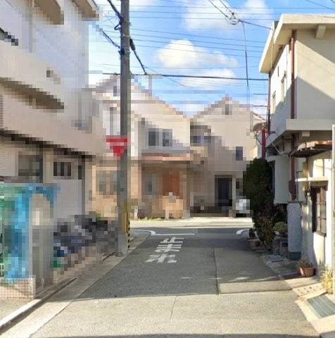 栗山町2丁目の前面道路含む現地写真|南側　公道　幅員約5ｍ