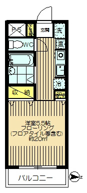 ジュネス桜ヶ丘の間取り|インターネット無料【ジュネス桜ヶ丘】