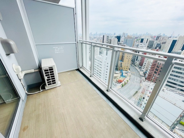 パークアクシス大塚ステーションゲートタワーのバルコニー|※別部屋写真