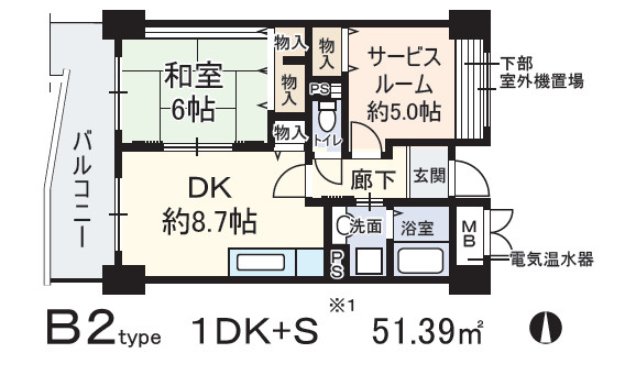 ソラーレNの間取り