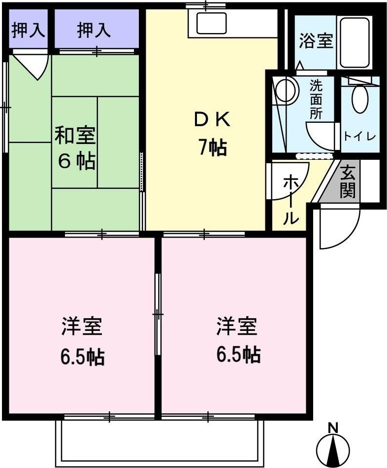 アンリシールの間取り