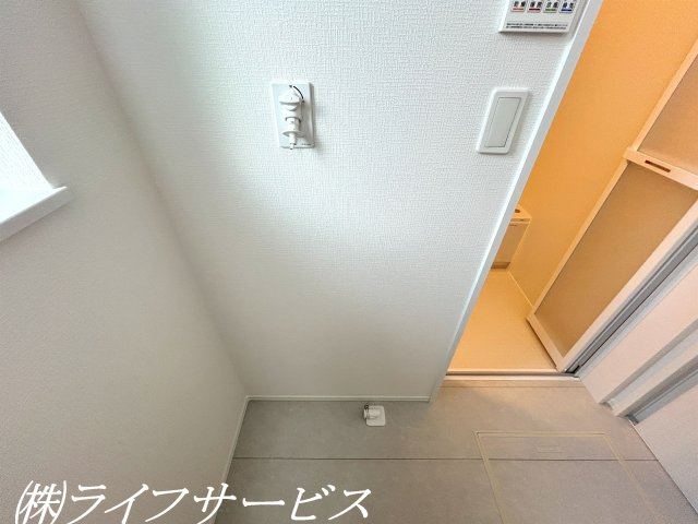 【ランドリースペース】 | 野中南１丁目新築戸建 | 洗濯機置場