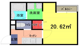 【間取り】 | BELEZA七里 | 間取りです。