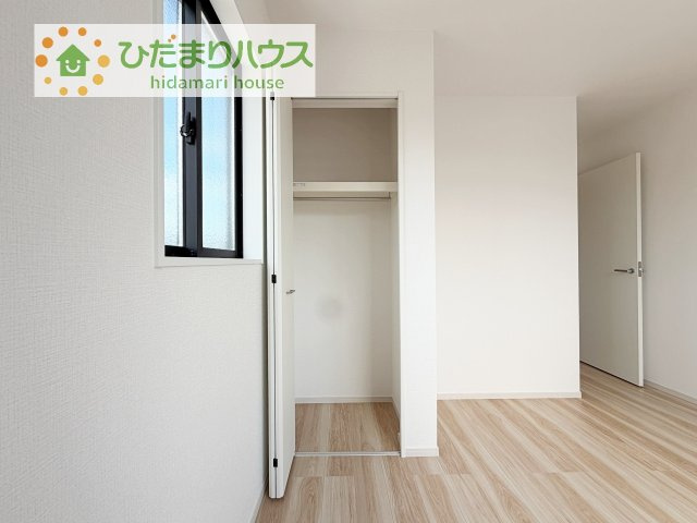【収納】 | 牛久市田宮6期　新築戸建 | 全室にクローゼットが付いていて、お部屋の住空間もスッキリ広々使えそうです(^^)