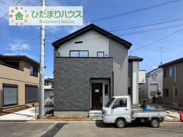 【外観】 | 牛久市田宮6期　新築戸建 | たっぷりの陽光と心地よい風が舞い込む住まい♪