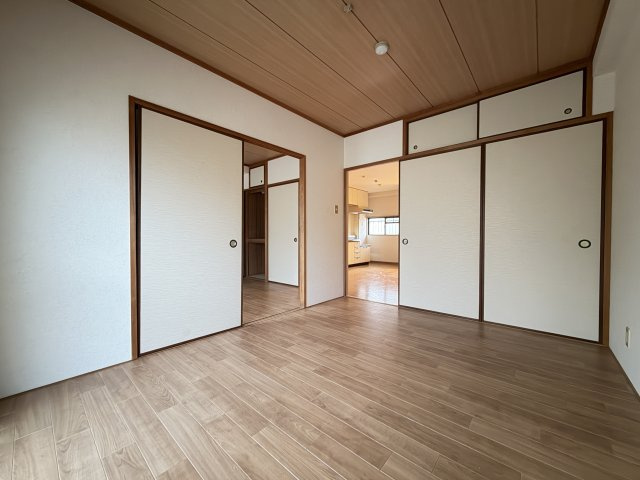 コーポみやざき長居の寝室
