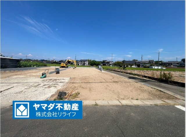 ブルーミングガーデン　一宮市北方町北方　全2区画分譲の外観|「現地（2026年7月30日）撮影」　
■外観写真　
■ヤマダ不動産　株式会社リライフ　