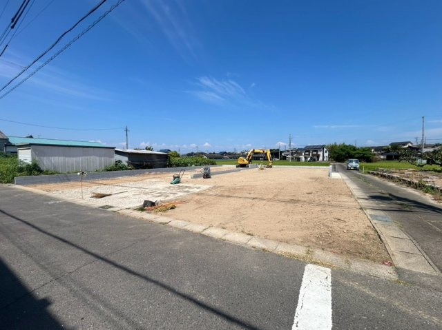 ブルーミングガーデン　一宮市北方町北方　全2区画分譲の外観|「現地（2026年7月30日）撮影」　
■全体写真　
■ヤマダ不動産　株式会社リライフ　
