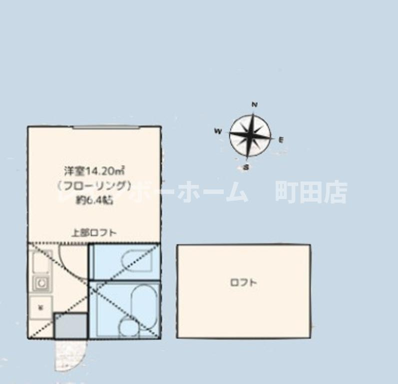 プライムテラス相模大野※初期費用分割あと払いサービス利用可能物件の間取り
