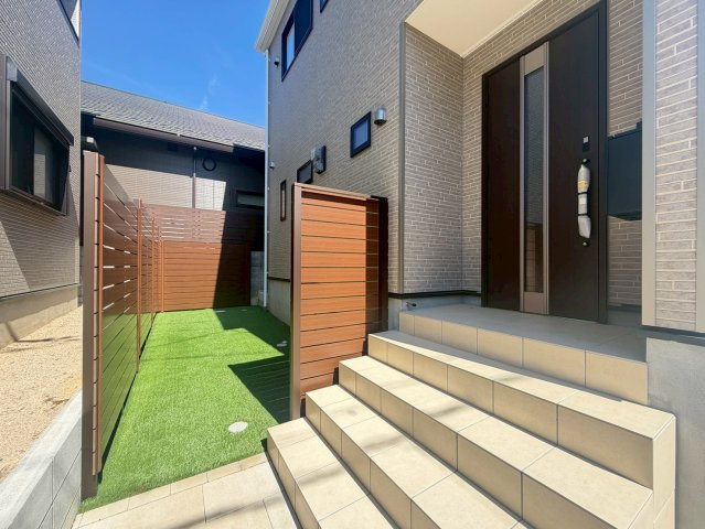 大津市瀬田5丁目　築後未入居の庭