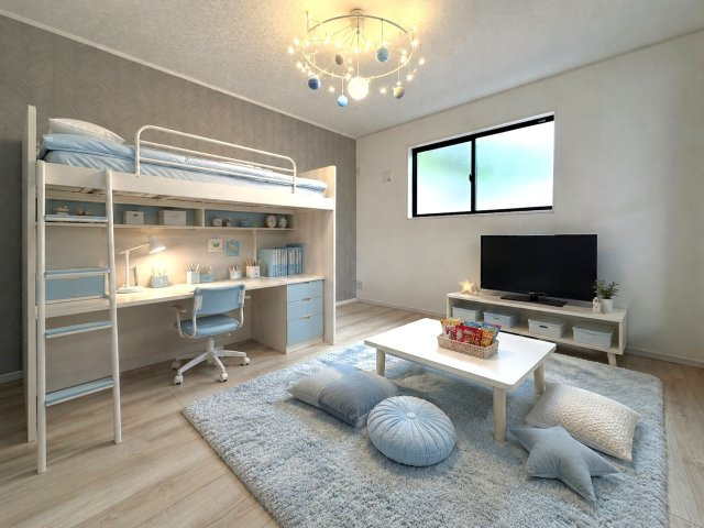 大津市瀬田5丁目　築後未入居の洋室|※家具はイメージです