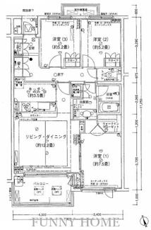 【間取り】 | パーク・ハイム世田谷代田