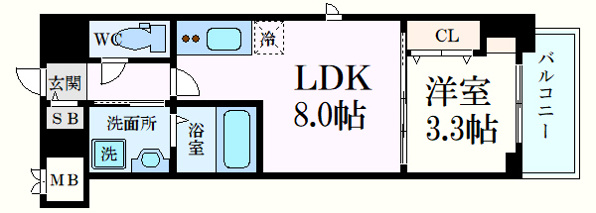 S-RESIDENCE広島駅enable