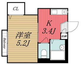 【間取り】 | カメリヤハイツ