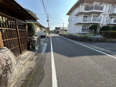 【前面道路含む現地写真】 | 都城市都原町土地　520万円