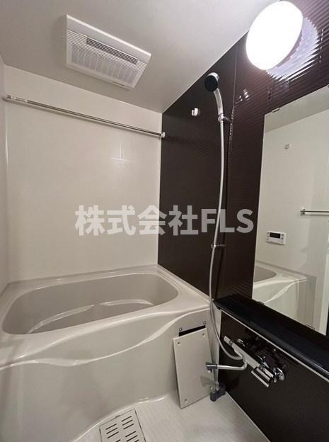 板橋区板橋２丁目の賃貸マンションの浴室