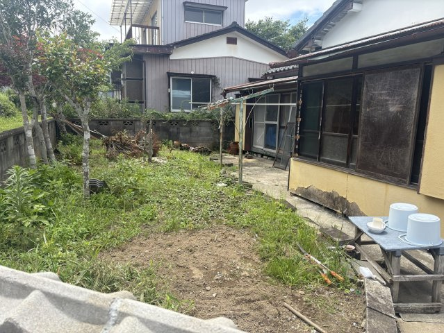 勿来町四沢天ヶ作 中古一戸建ての庭