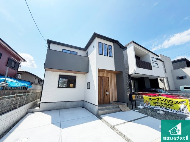 池田市畑　第16期　新築一戸建ての外観|お客様に長く安心して住んでいだだける事にこだわった家づくり！住んでからのアフターサービスにもしっかりと取り組んでいます！