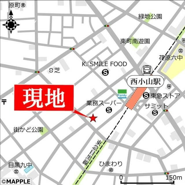 ノアメゾンの地図