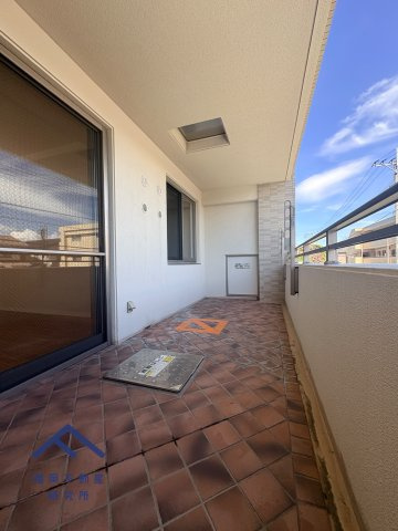 アーサー室見サウスステージのバルコニー