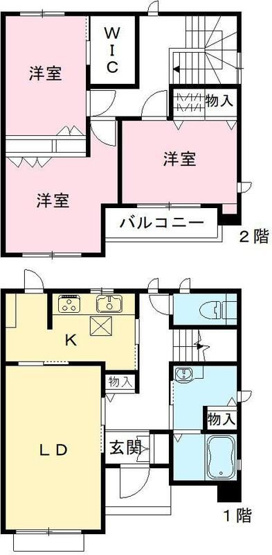 【間取り】 | ＤＡＩＫＥＮＮ浜寺元町　Ｇ棟