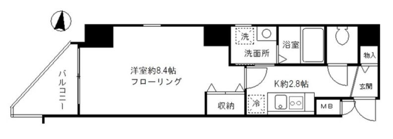 アクタス森下の間取り