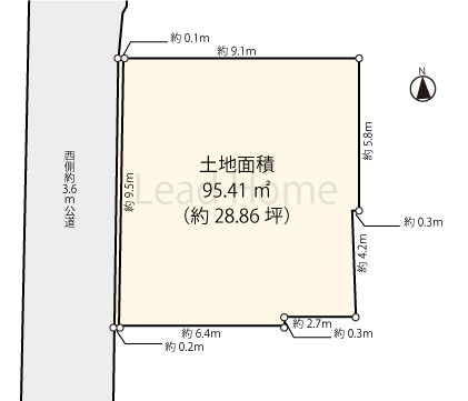 【土地図】 | 世田谷区代沢1丁目