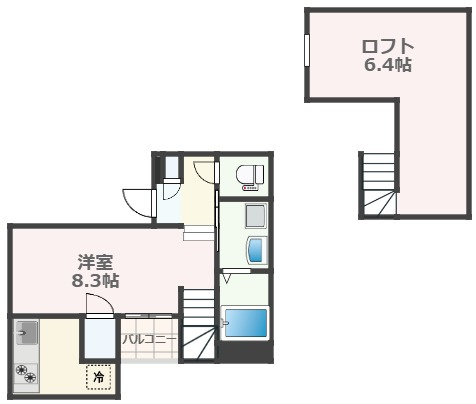 La.Class上熊本Southの間取り