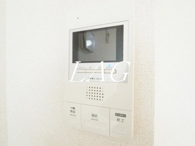 【セキュリティ】 | ソレイユ美南 | モニター付きインターホンです。
