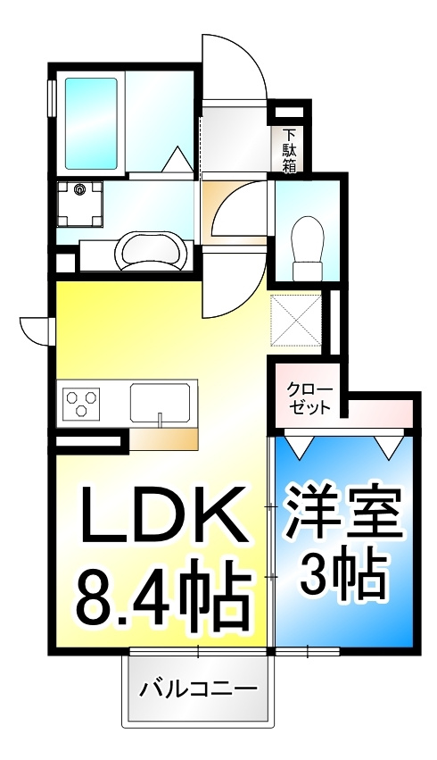 ピースヒルズの間取り