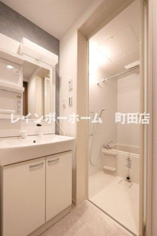 アザーレ・ディオン相模大野※初期費用分割あと払いサービス利用可能物件の浴室|※別号室参考写真