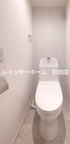 アザーレ・ディオン相模大野※初期費用分割あと払いサービス利用可能物件のトイレ|※別号室参考写真